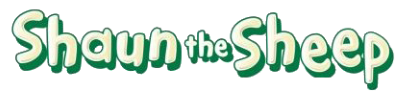 Shaun the Sheep title screen for Nintendo DS